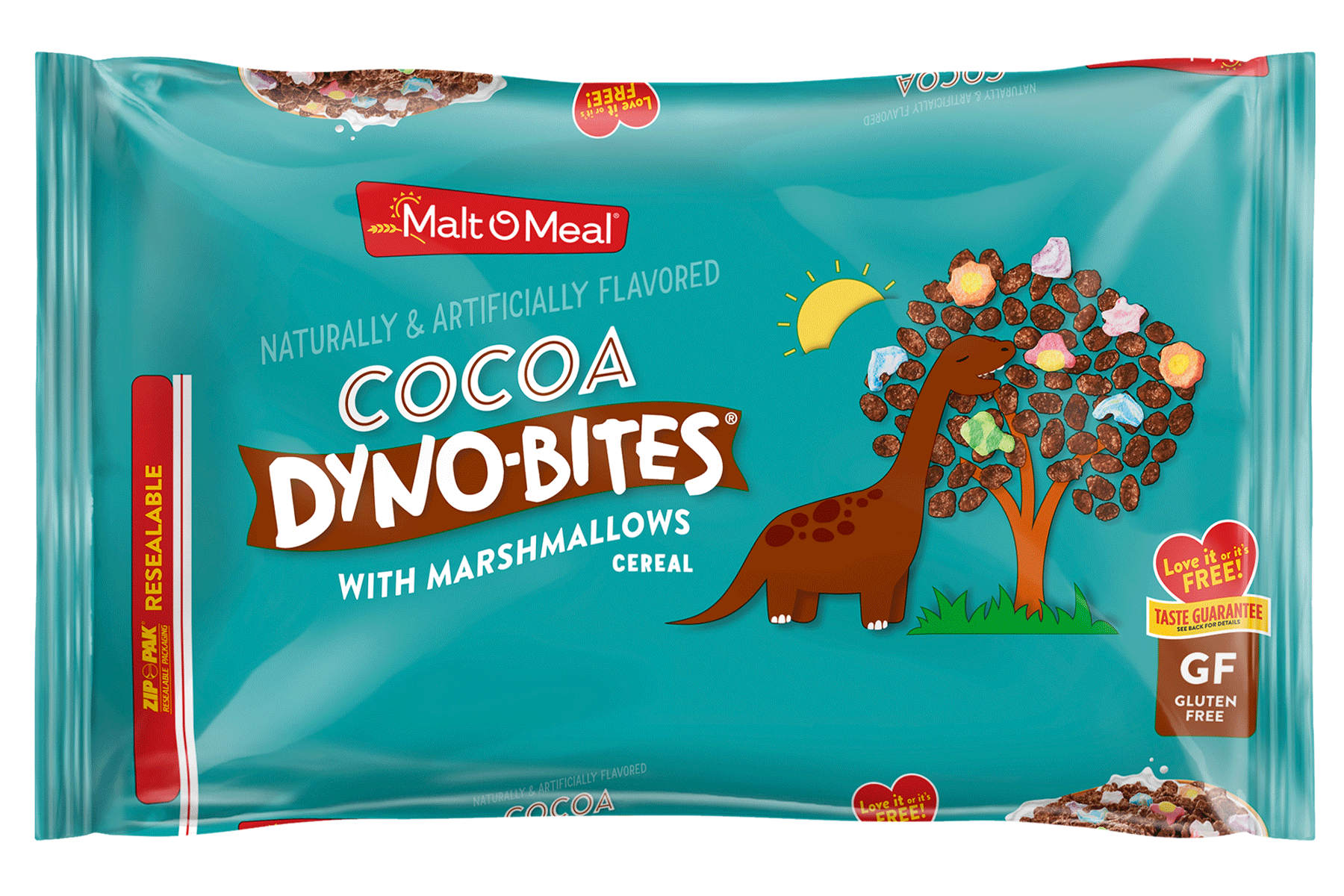 New Malt-O-Meal Cocoa Dyno Bites Cereal Bag