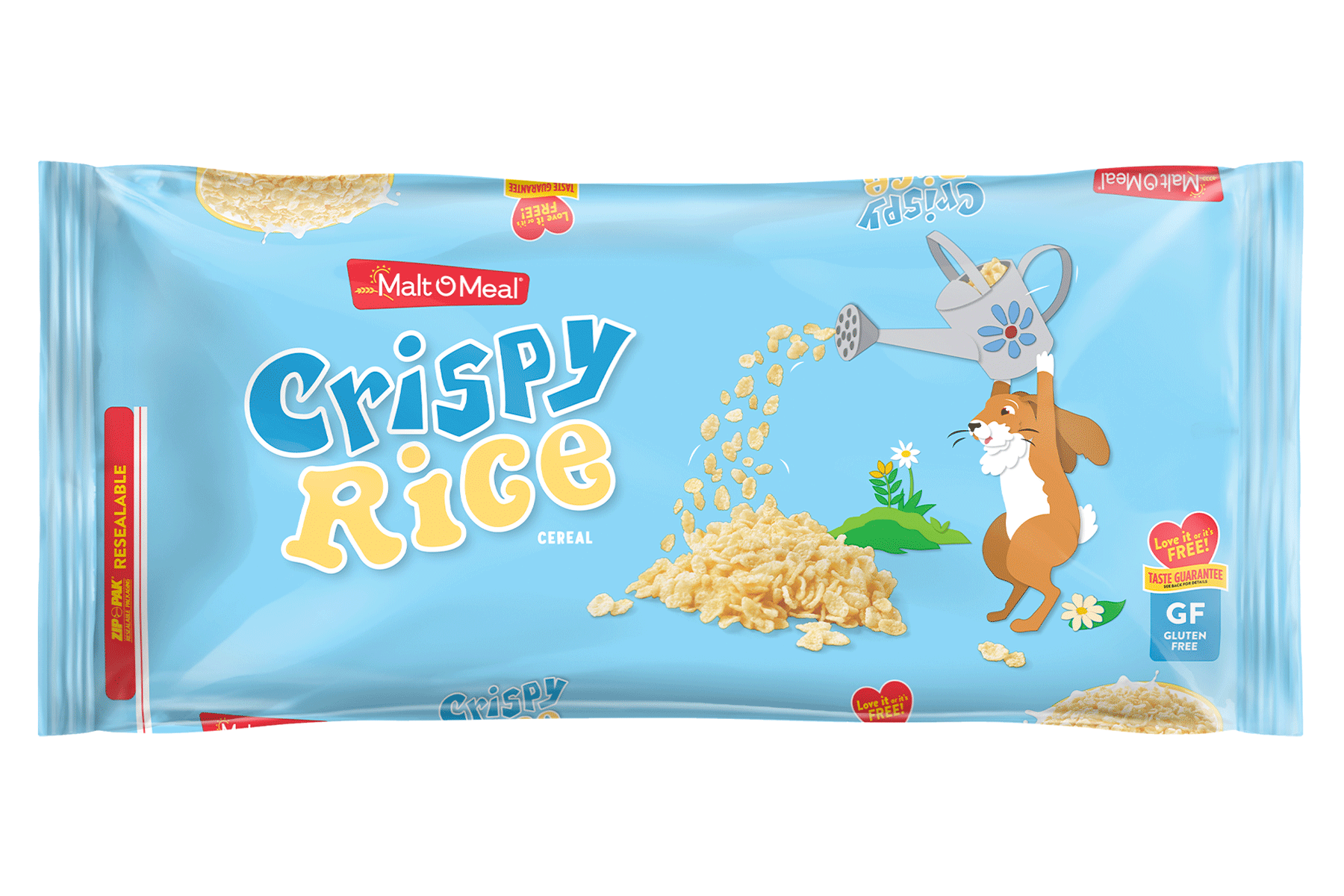 New Malt-O-Meal Crispy Rice Cereal Bag