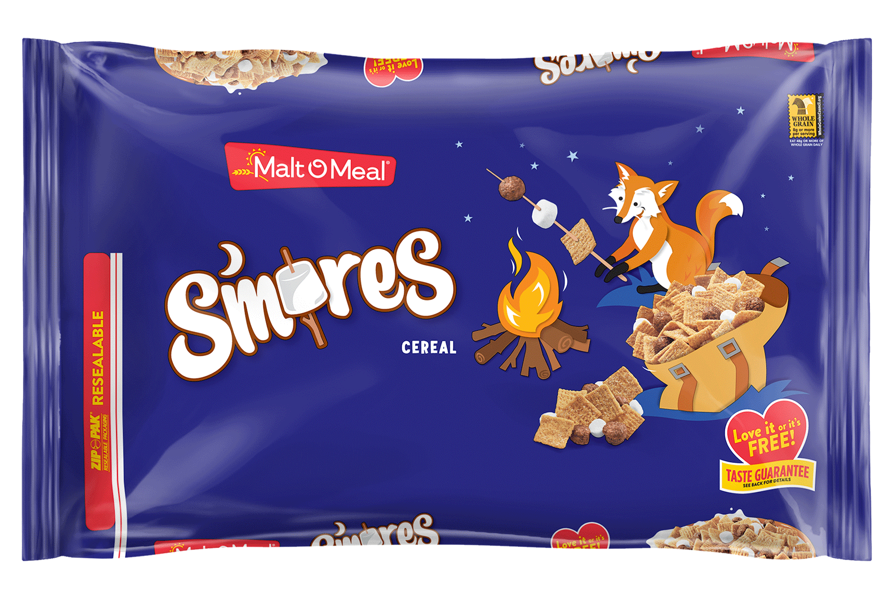 New Malt-O-Meal S'mores Cereal Bag