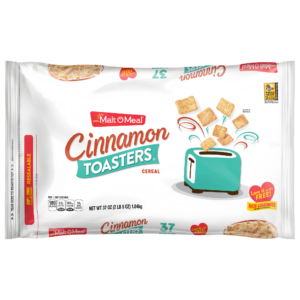 Cinnamon Toasters cereal packaging