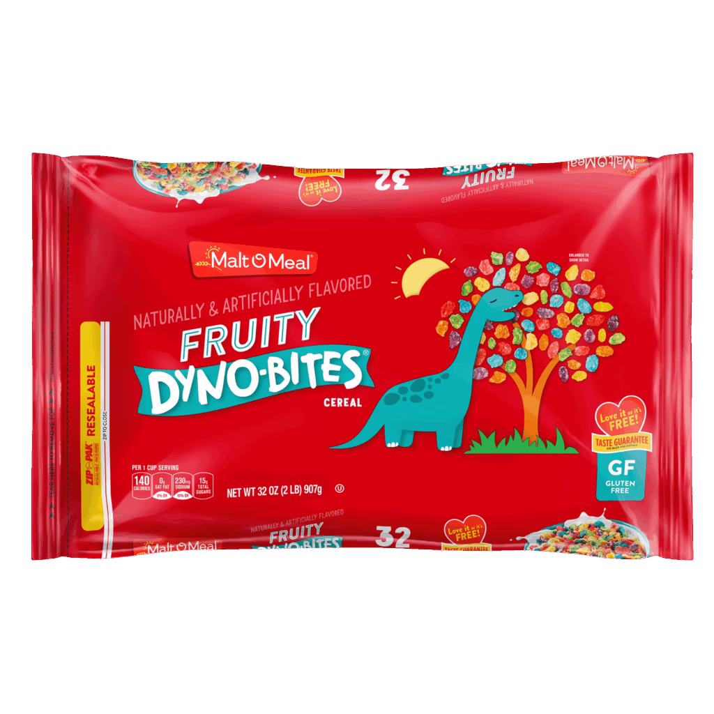 Fruity Dyno Bites cereal