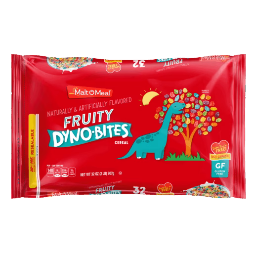Fruity Dyno Bites cereal
