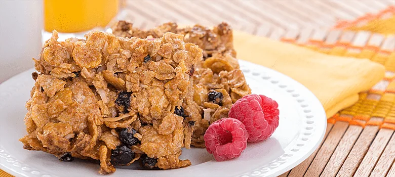 Honey & Oat Breakfast Bars recipe
