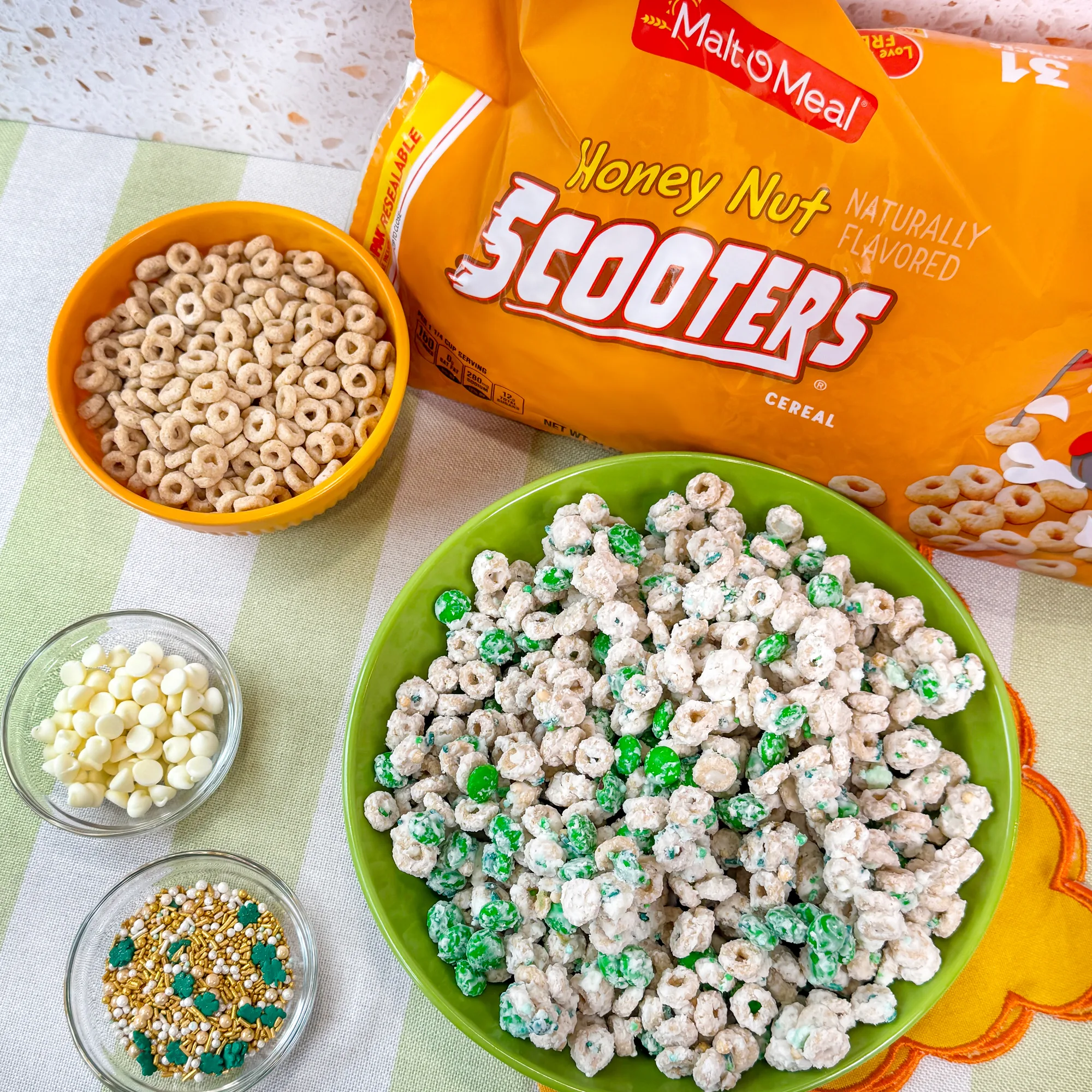 Honey Scooters Leprechaun Chow Recipe | Malt-O-Meal cereal