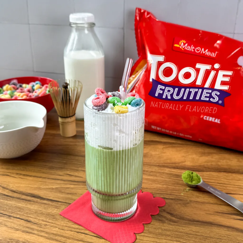 Malt O Meal Tootie Fruities Matcha Latte