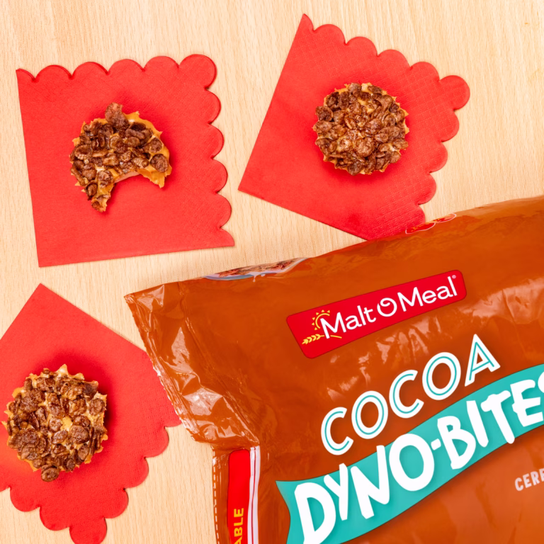 Malt-O-Meal Cocoa Dyno-Bites cereal Peanut Butter Cups