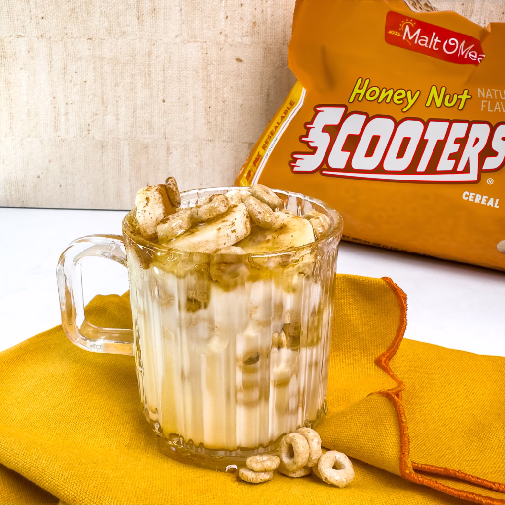 Malt-O-Meal Honey Nut Scooters Parfait Recipe